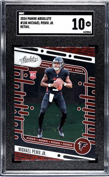 2024 Panini Absolute #108 Michael Penix Jr. Retail SGC 10