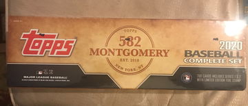 2020 Topps Complete Set 582 Montgomery Club