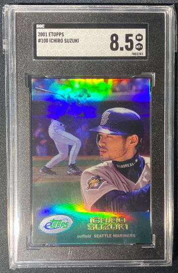 Ichiro Suzuki 2001 Topps SGC 8.5