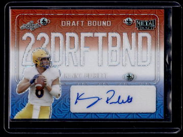 2022 Leaf Metal Draft Draft Bound Kenny Pickett #DB-KP1 Auto