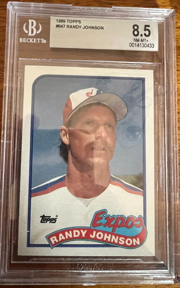 1989 Topps Randy Johnson