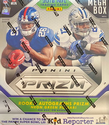 2018 Prizm Football Mega Box