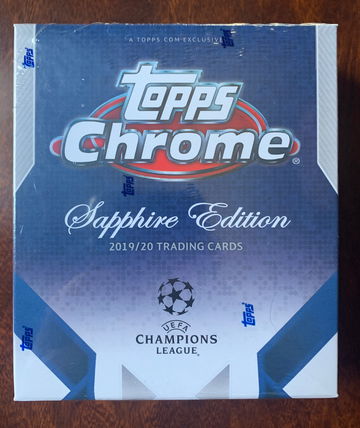 2019-2020 UEFA Champion’s League Sapphire Edition Sealed Box