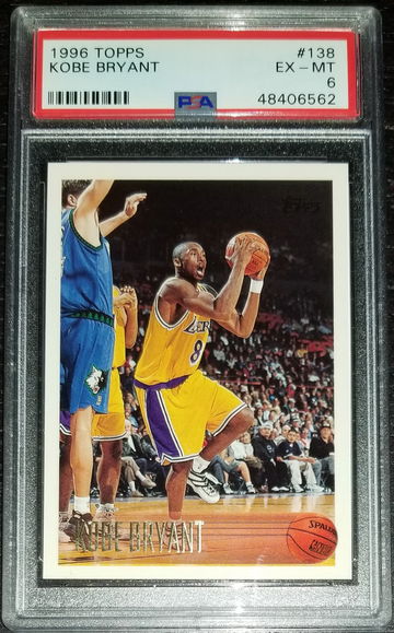 1996 Topps Kobe Bryant