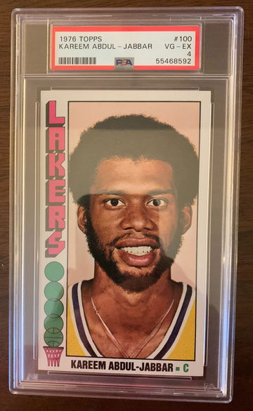 1976 Topps Kareem Abdul-Jabbar #100