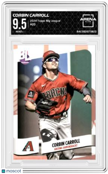 2024 Topps Big League Corbin Carroll #20 Arena Club 9.5