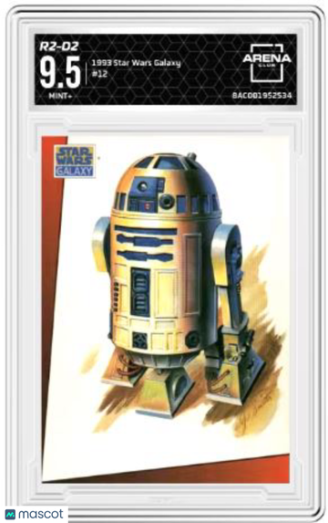 1993 Stars Wars Galaxy R2-D2 #12 Arena Club 9.5