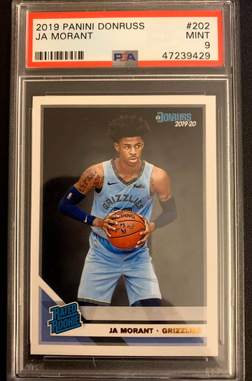 2019 Donruss Ja Morant PSA 9