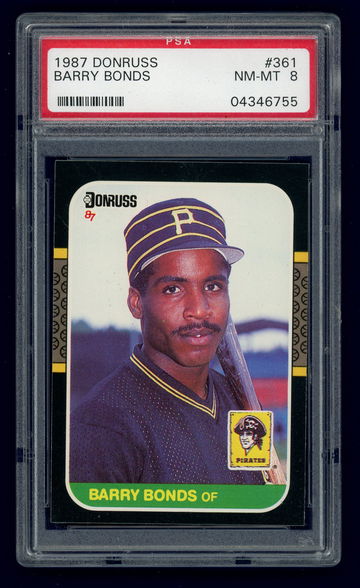1987 Donruss Barry Bonds #361