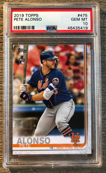 2019 Topps Series 2 Pete Alonso PSA 10