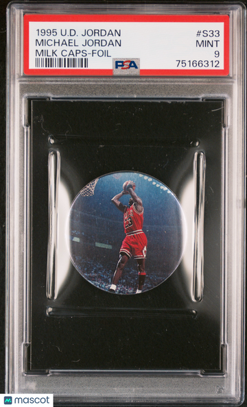 1995 Upper Deck Jordan Milk Caps Michael Jordan #S33 PSA 9