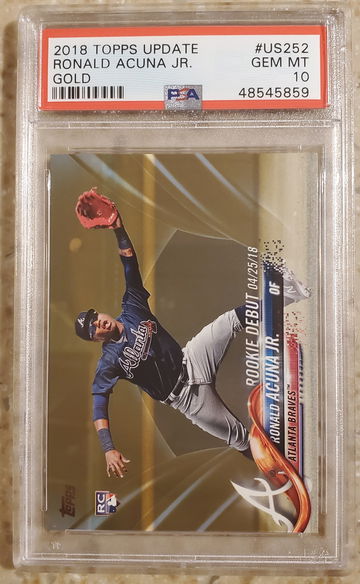 Ronald Acuna 2019 Topps Gold