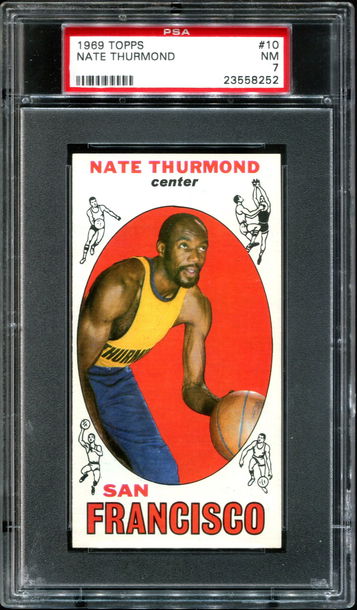 1969 Topps #10 Nate Thurmond PSA 7