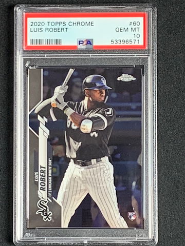2020 Topps Chrome Luis Robert RC #60