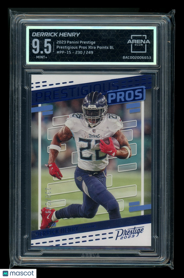 2023 Panini Prestige Prestigious Pros Xtra Points BL Derrick Henry #PP-15 /249 Arena Club 9.5