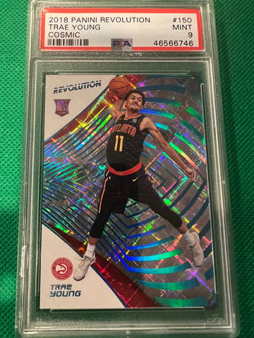 2018 revolution trae young rc cosmic psa 9 59/100