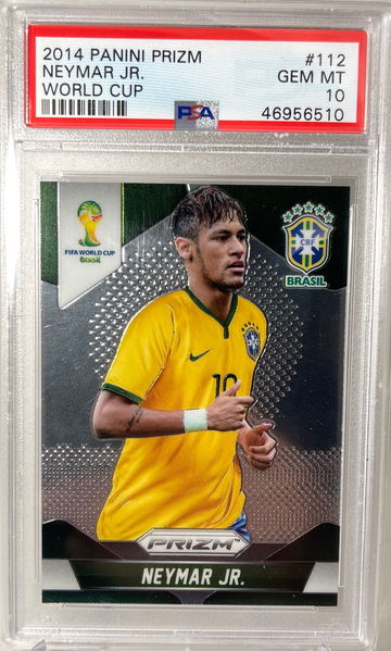 Neymar Jr 2014 Prizm PSA 10