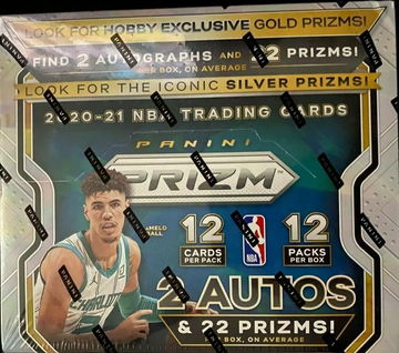 2020-21 Panini Prizm NBA Basketball Hobby Box