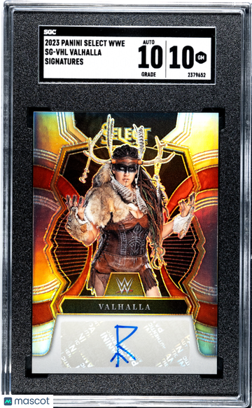 2023 Panini Select Wwe Valhalla #SG-VHL Sigs. SGC 10 Auto 10