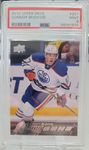 2015 Upper Deck Connor McDavid PSA 9