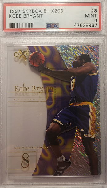 1997 Skybox EX-2001 Kobe Bryant. PSA 9