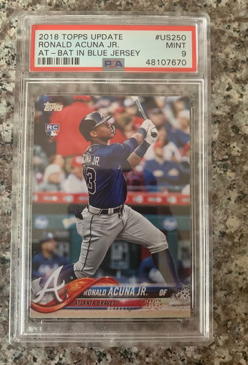 Ronald Acuna Jr. #US250 Psa 9 