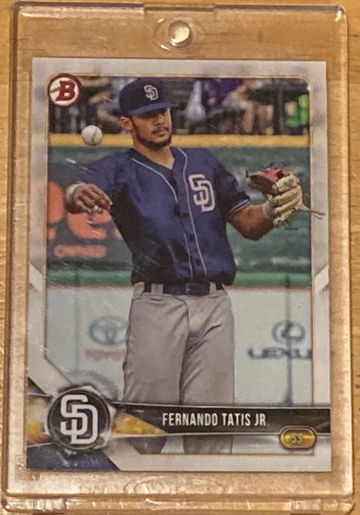 2018 TOPPS BOWMAN FERNADO TATIS JR 