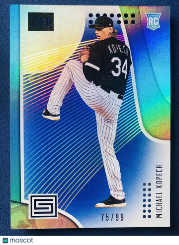 MICHAEL KOPECH 2019 Panini Status #12 RC Rookie Card BLUE Parallel SP #75/99