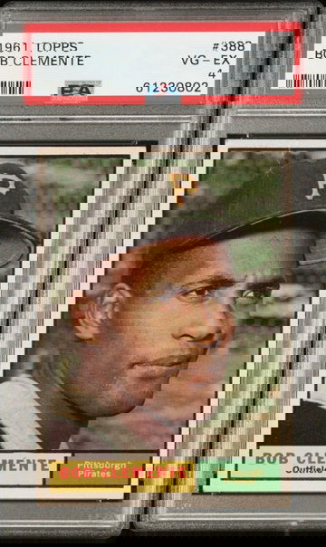 1961 TOPPS #388 BOB CLEMENTE  PSA 4