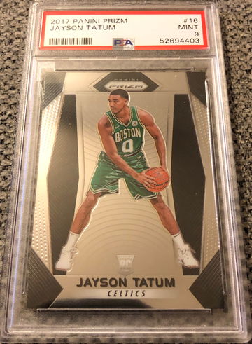 2017 Panini Prizm Jayson Tatum PSA 9