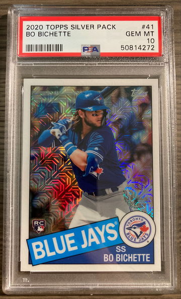 Bo Bichette 2020 Topps Silver Pack PSA 10