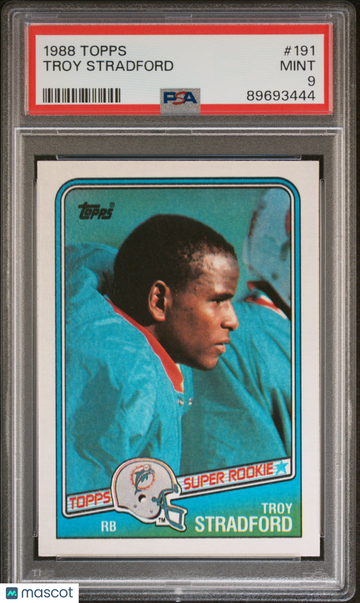 1988 Topps Troy Stradford #191 PSA 9