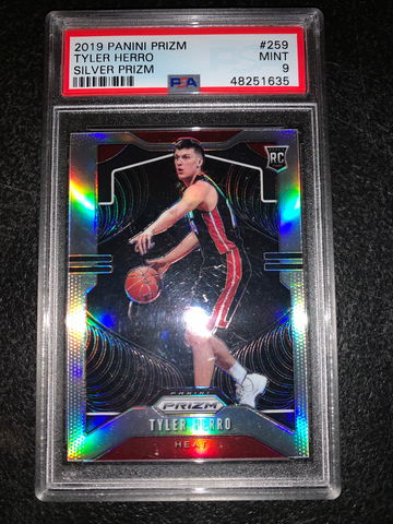 Tyler Herro 2019 Silver Prizm