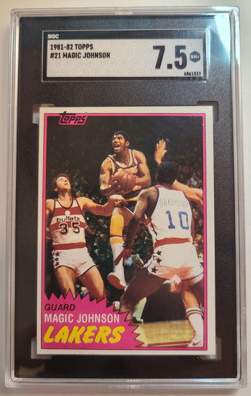 81-82 Topps Magic Johnson