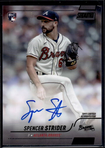 2022 Topps Stadium Club Spencer Strider #SCBA-SST RC Auto /25