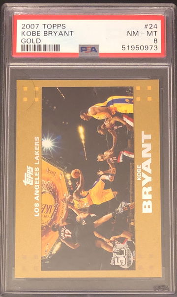2007 Topps Kobe Bryant Gold /2007