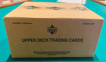 Chase Tiger - 2001 Upper Deck Golf Sealed CASE (12 boxes / 24 packs per box)