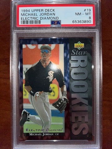 1994 Upper Deck Michael Jordan RC Electric Diamond