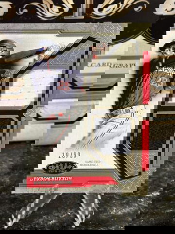 2024 Topps Tier One BYRON BUXTON #/99 DUAL RELIC Minnesota Twins