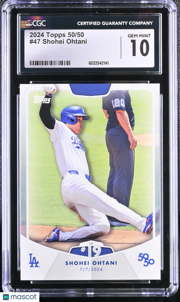 2024 Topps 50/50 Shohei Ohtani #47 CGC 10