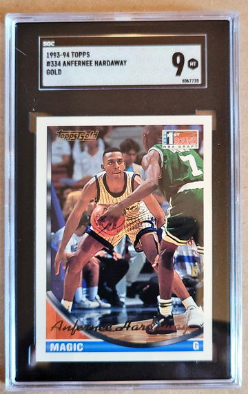 1993-94 Topps Gold Anfernee (Penny) Hardaway rookie SGC 9