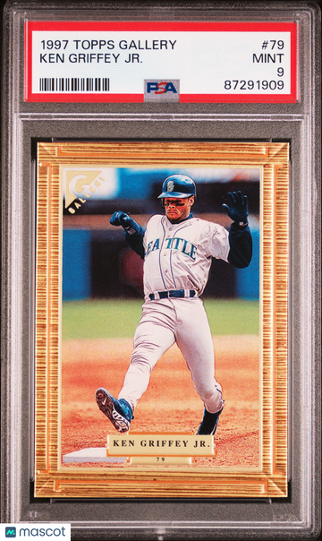 1997 Topps Gallery Ken Griffey JR. #79 PSA 9