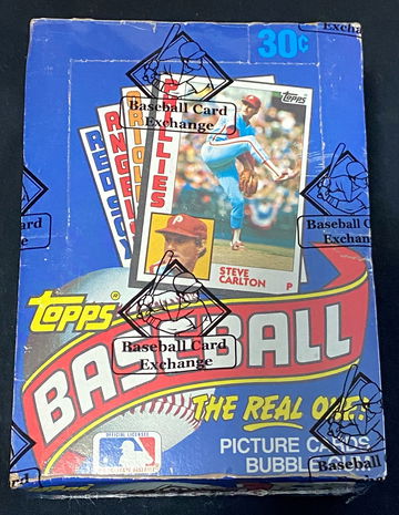 1984 TOPPS BASEBALL WAX BOX BBCE WRAPPED