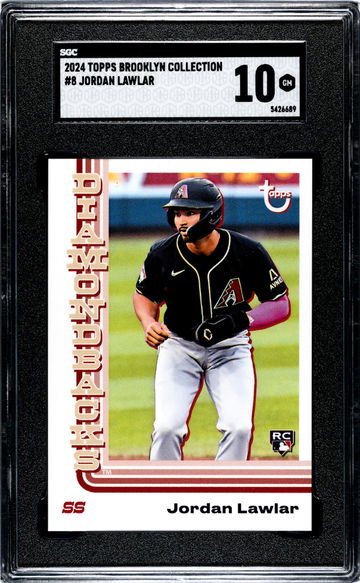 2024 Topps Brooklyn Collection #8 Jordan Lawlar SGC 10