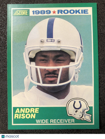 Andre Rison 1989 Score #272 Rookie Card Indianapolis Colts, Falcons Free S&H 🏈