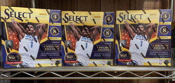 **x3** 2020-21 Panini Select Basketball Mega Box