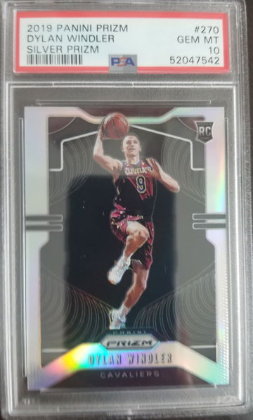 2019 Panini Prizm Dylan Windler Silver PSA 10