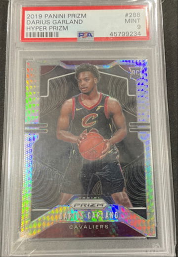 2019 Panini Prizm Darius Garland Hyper Prizm PSA 9 POP 60