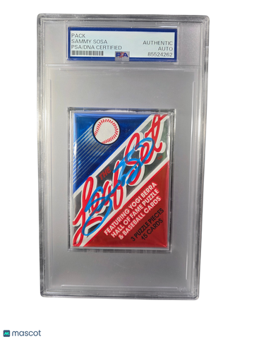 1990 Sammy Sosa PSA A Auto A
