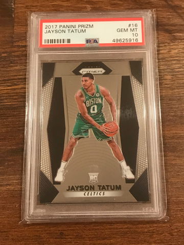 PSA 10 Jayson Tatum 2017 Prizm #16